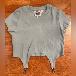 The Ragged Priest Light Blue Short Sleeve Tee